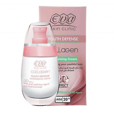 Eva Skin Clinic Collagen Youth Defense Moisturizing Cream Age 20+ 50 ml